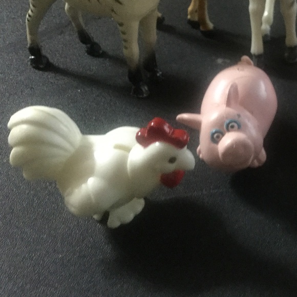 Vintage African Zebra,Giraffe And barnyard Animals - Picture 5 of 8